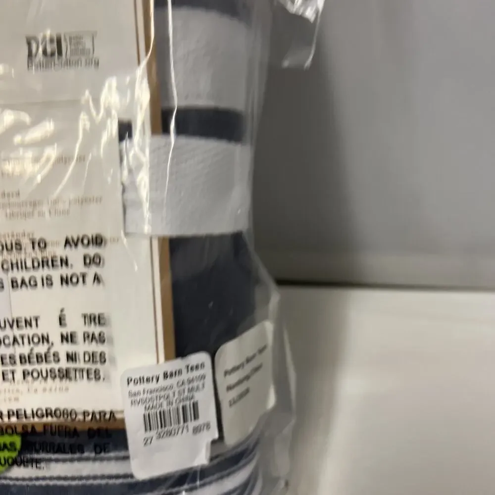 Pottery Barn Teen Riverside Stripe Pillow Sham NWT